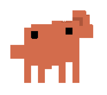 Pixel Clawd waving hello